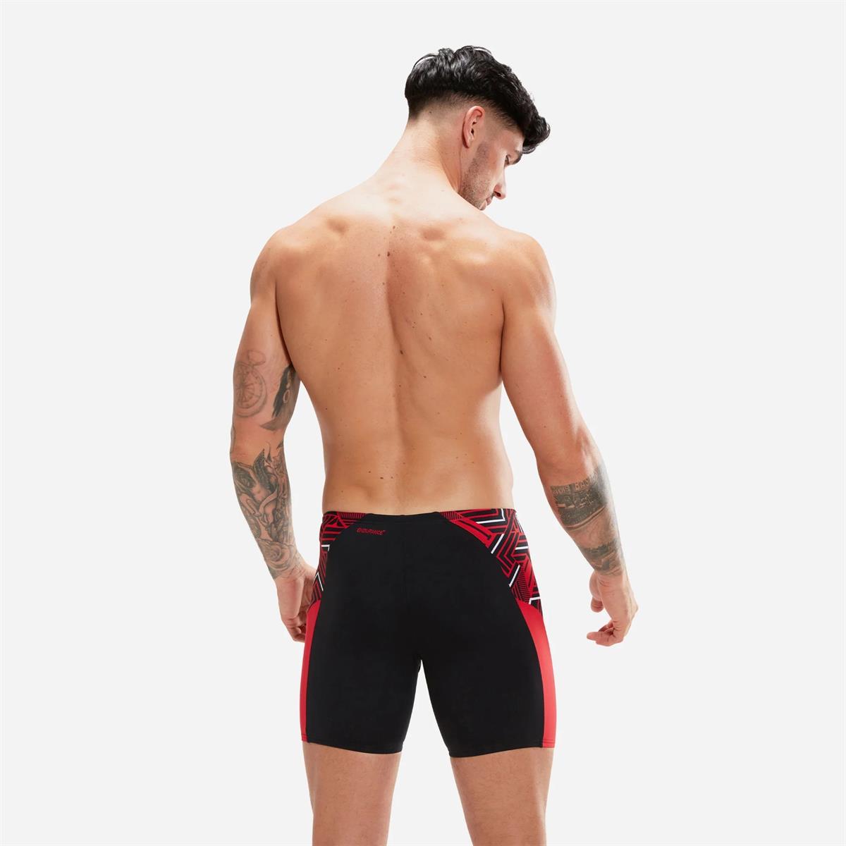 Speedo Eco Endurance+ Jammer Uomo | Costume Nuoto | Riciclato | Cloro-Resistente | Blu/Bianco - Foto 6