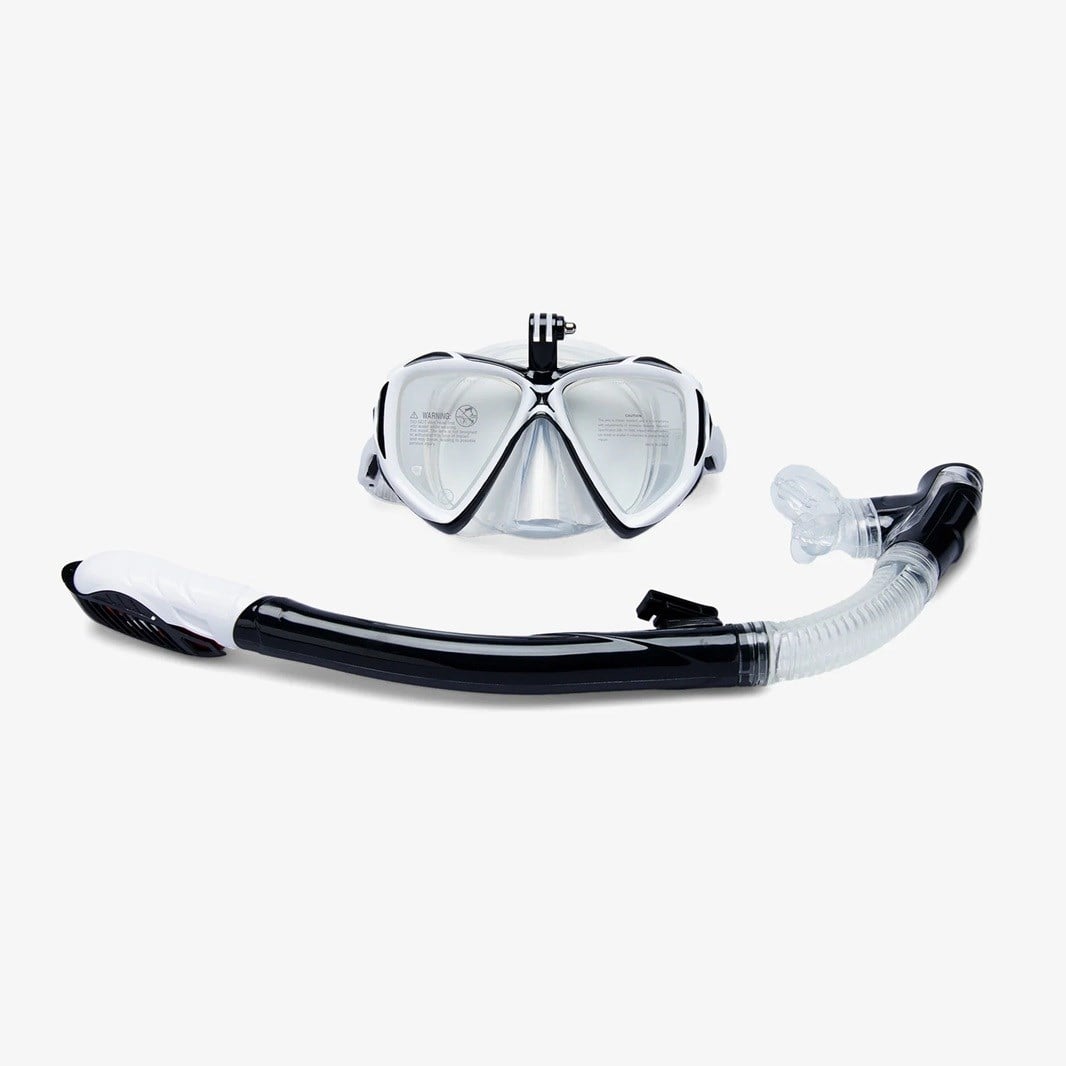 Speedo Kamera Takılabilir Şnorkel Set