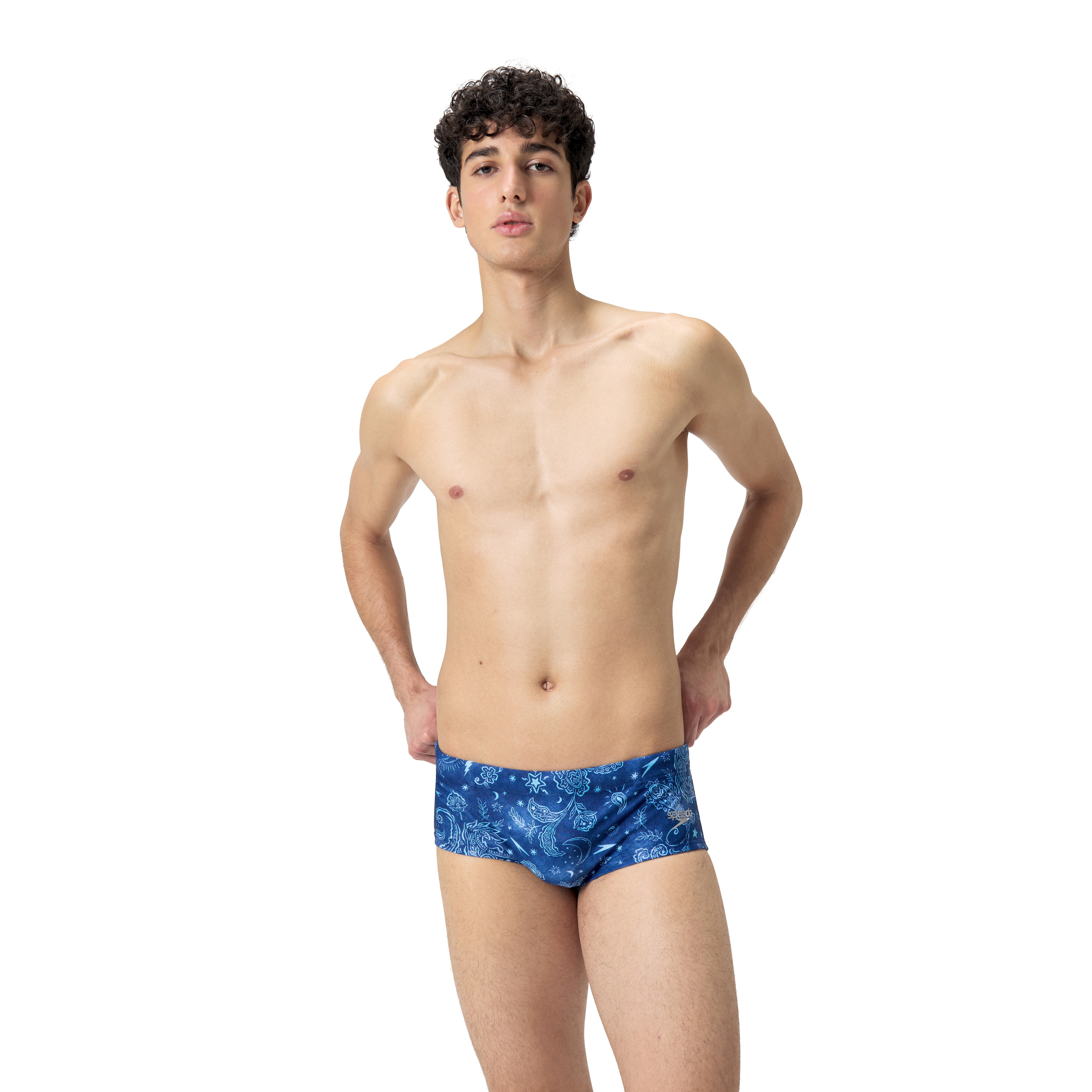 Speedo ML One Leg Printed Jammer Erkek Yüzücü Mayosu