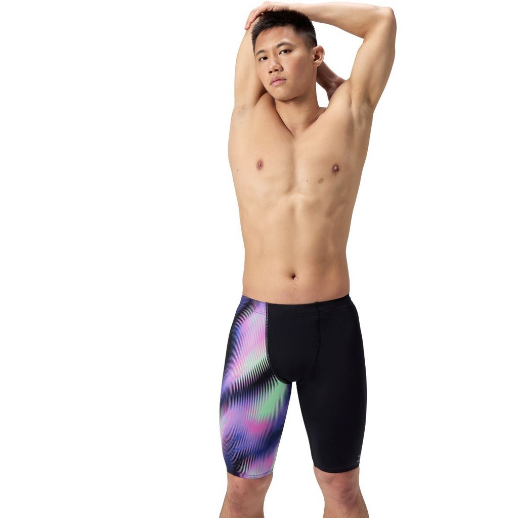 Speedo ML One Leg Printed Jammer Erkek Yüzücü Mayosu