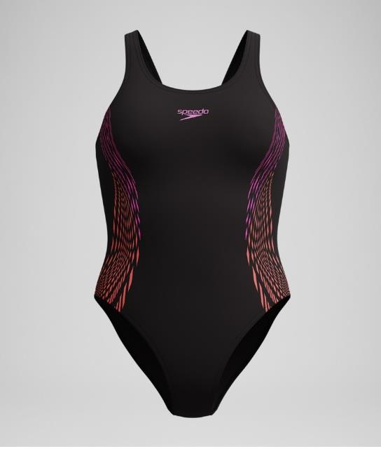 Speedo Placement Muscleback Swimsuit Kadın Mayo