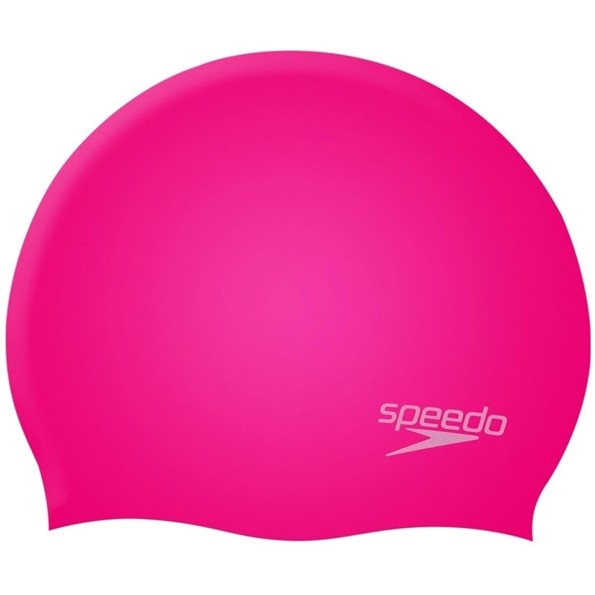 Speedo Plain Moldded Silikon Çocuk Yüzücü bonesi