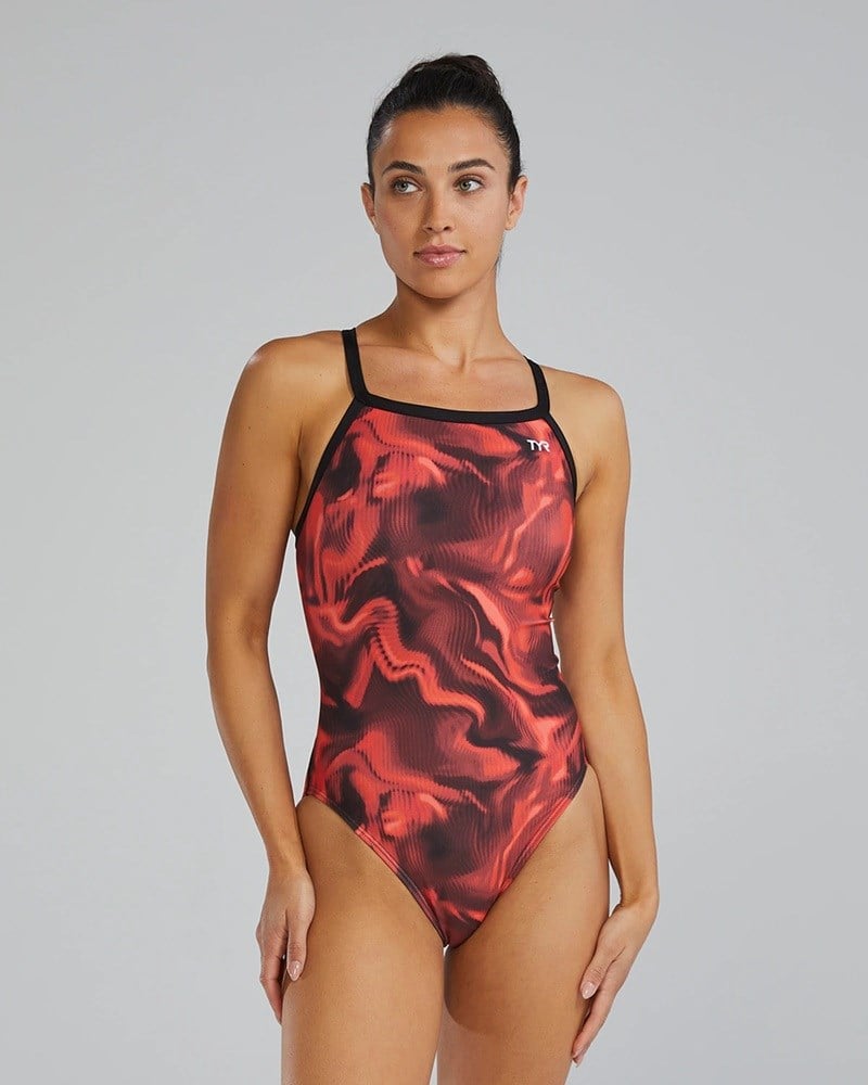 TYR Durafast Elite® Kadın Diamondfit Yüzücü Mayosu