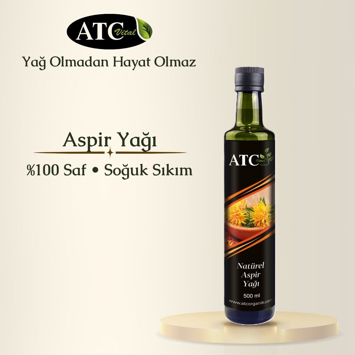 ATC Vital Aspir Yağı 500 ml