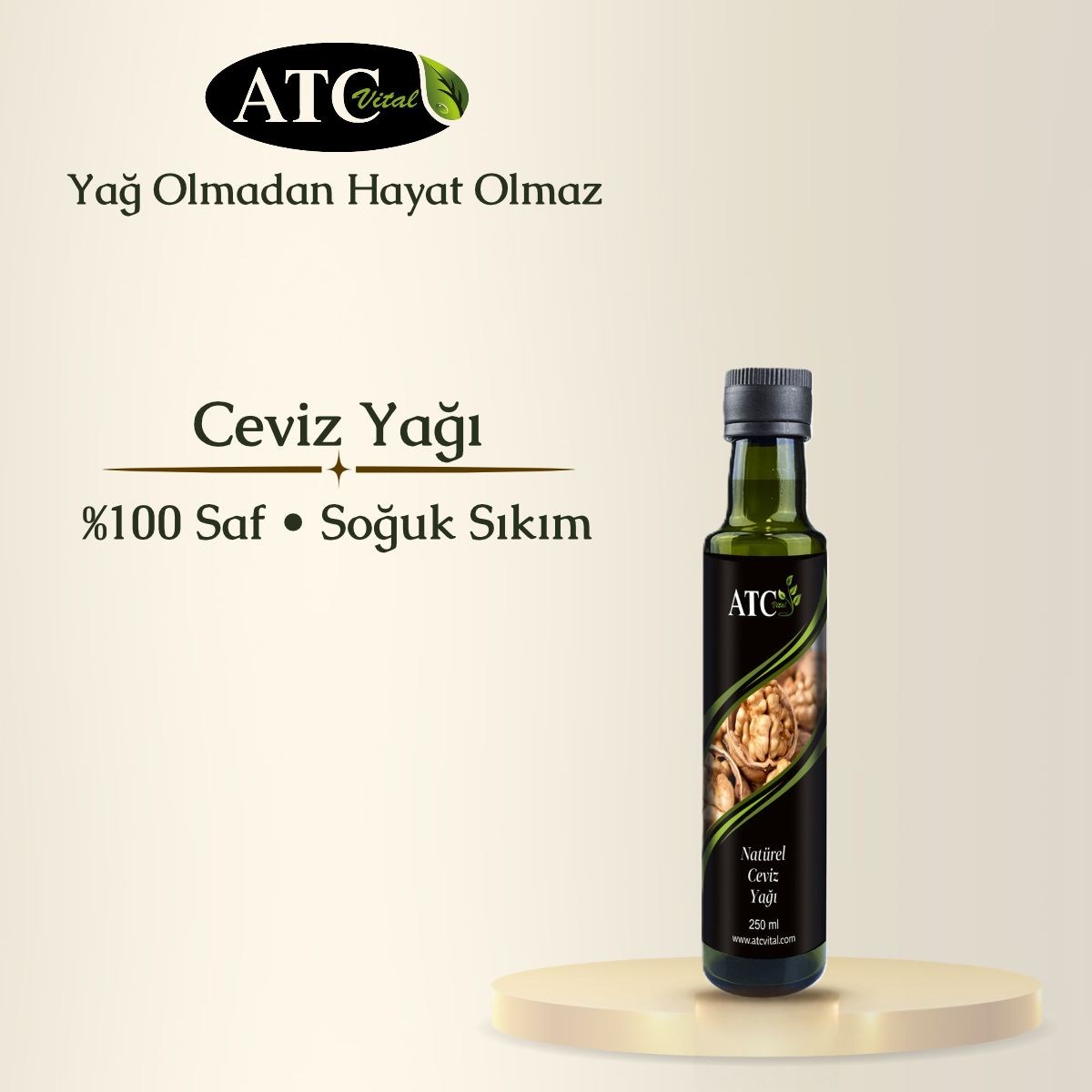 ATC Vital Ceviz Yağı 250 ml