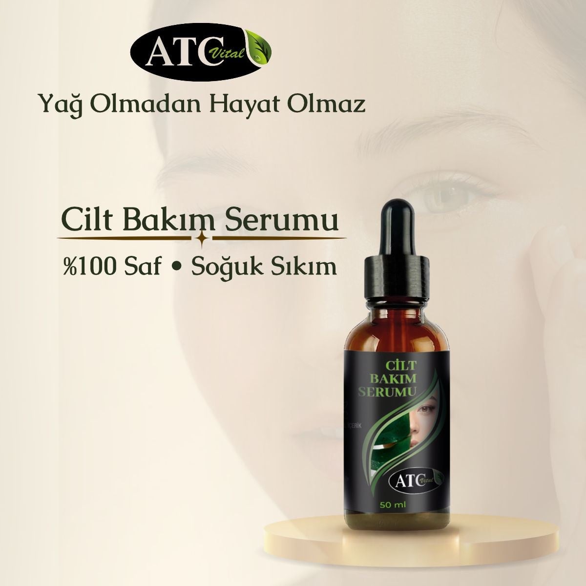 ATC Vital Cilt Bakım Serumu 50 ml