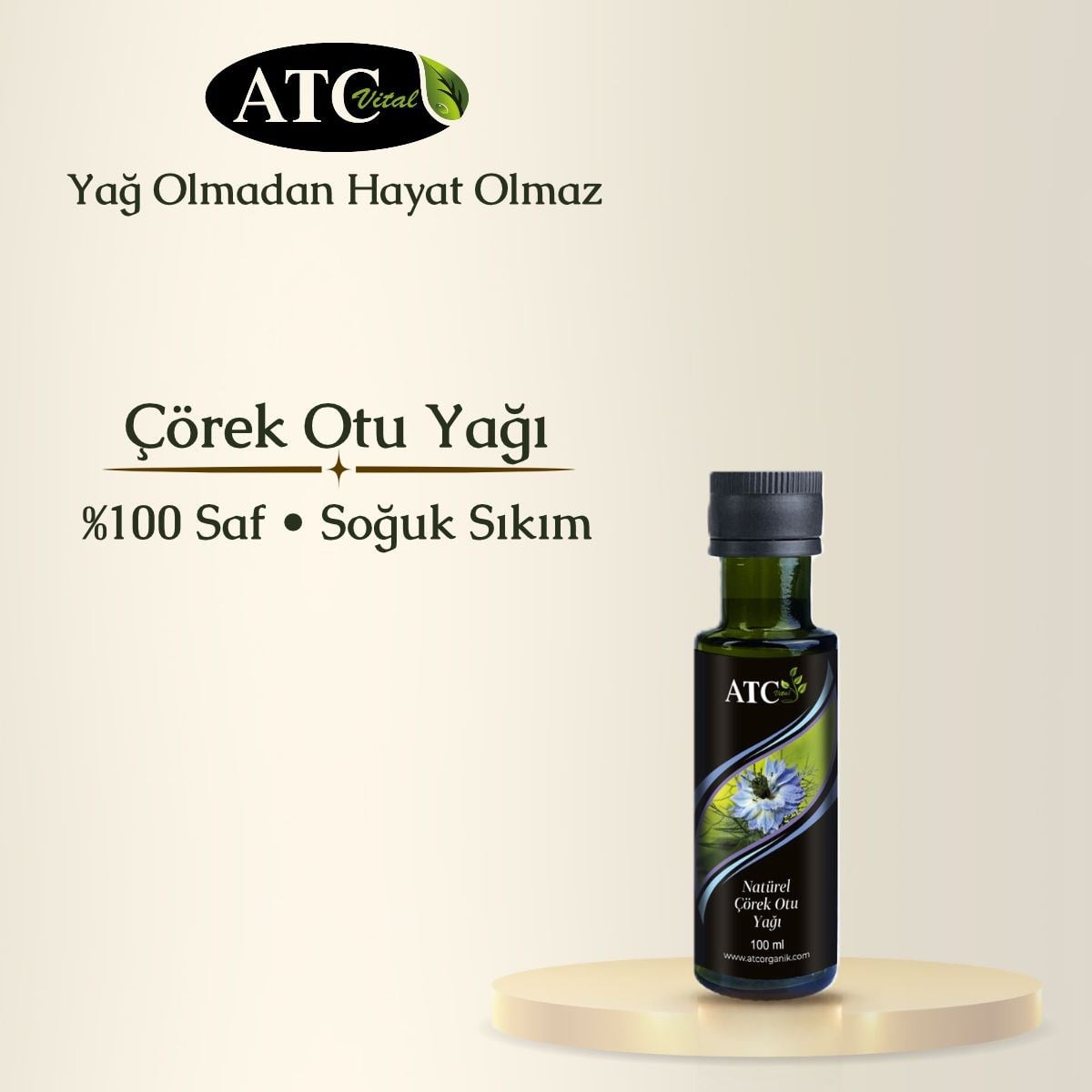 ATC Vital Çörek Otu Yağı 100 ml