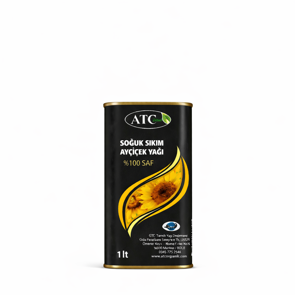 ATC Vital Soğuk Sıkım Ayçiçek Yağı 1000 ml
