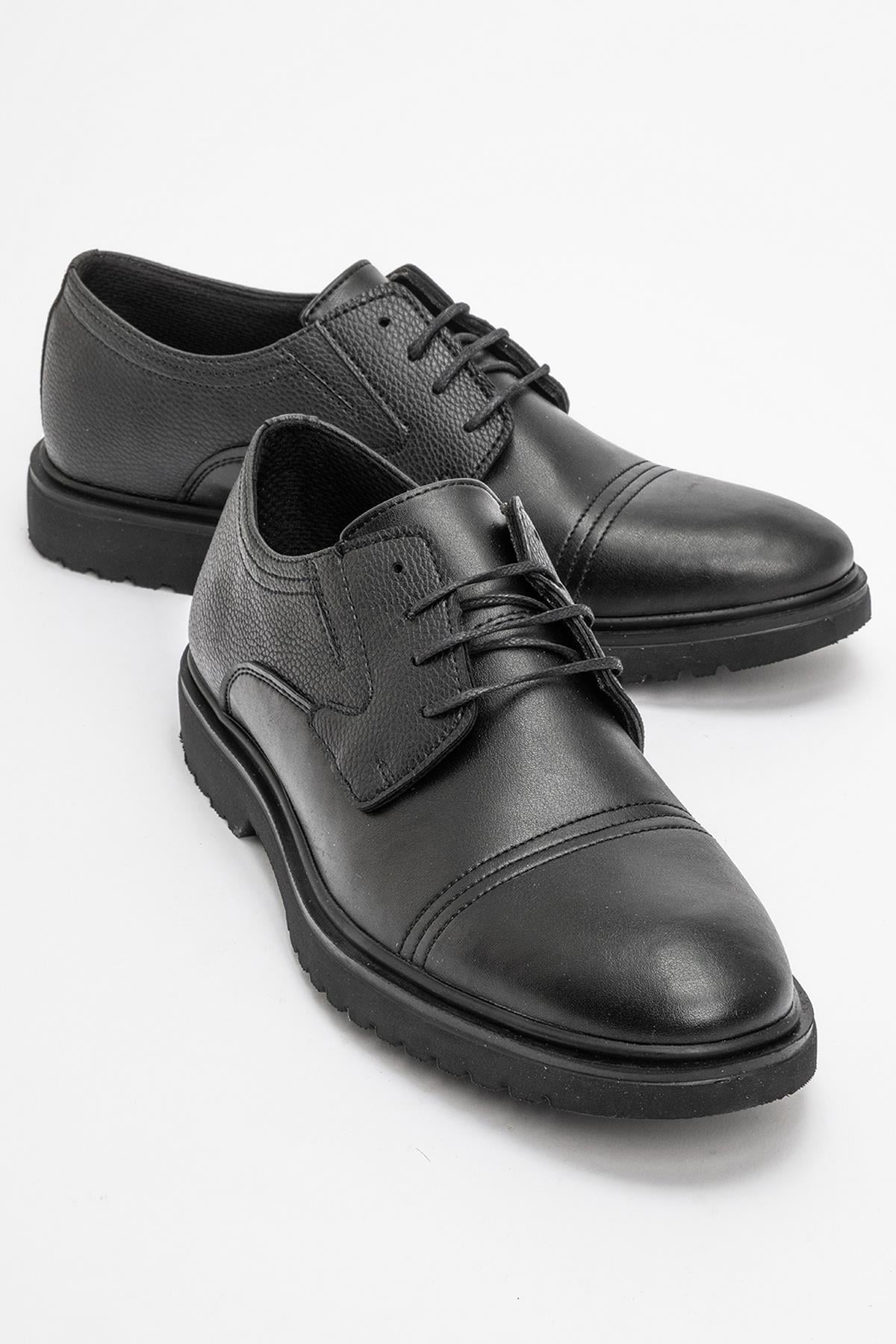 Erkek Ayakkabı SİYAH KARAYEL