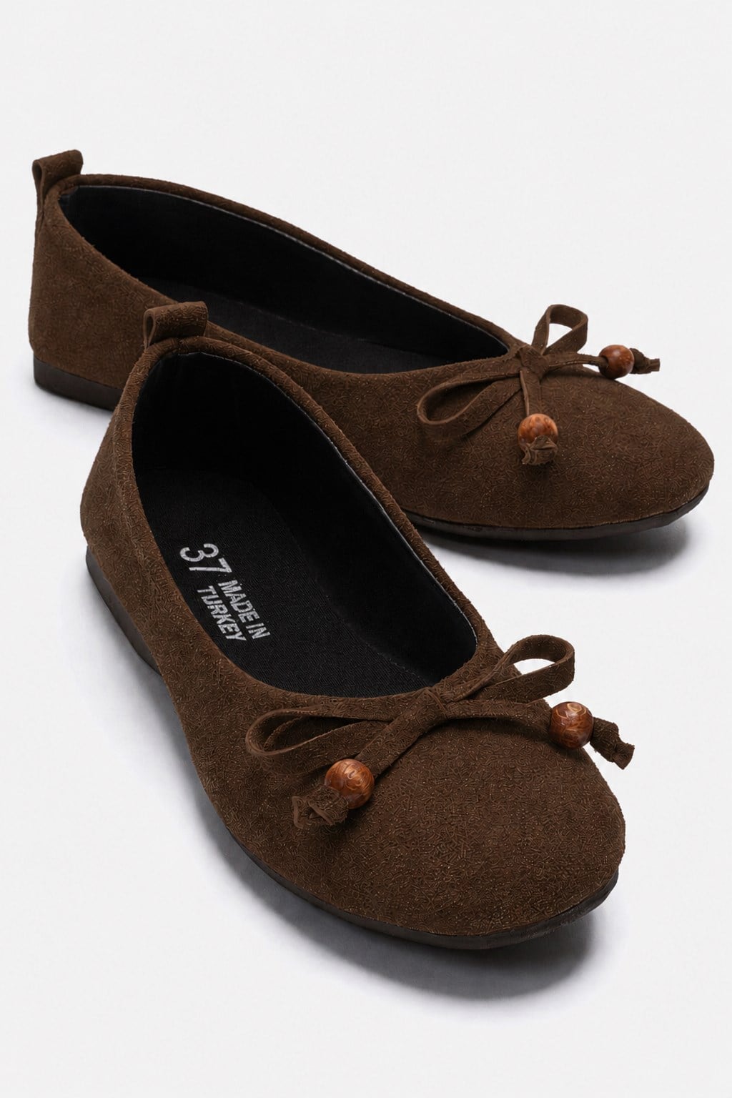 Kadın  Fiyonklu Babet KAHVE