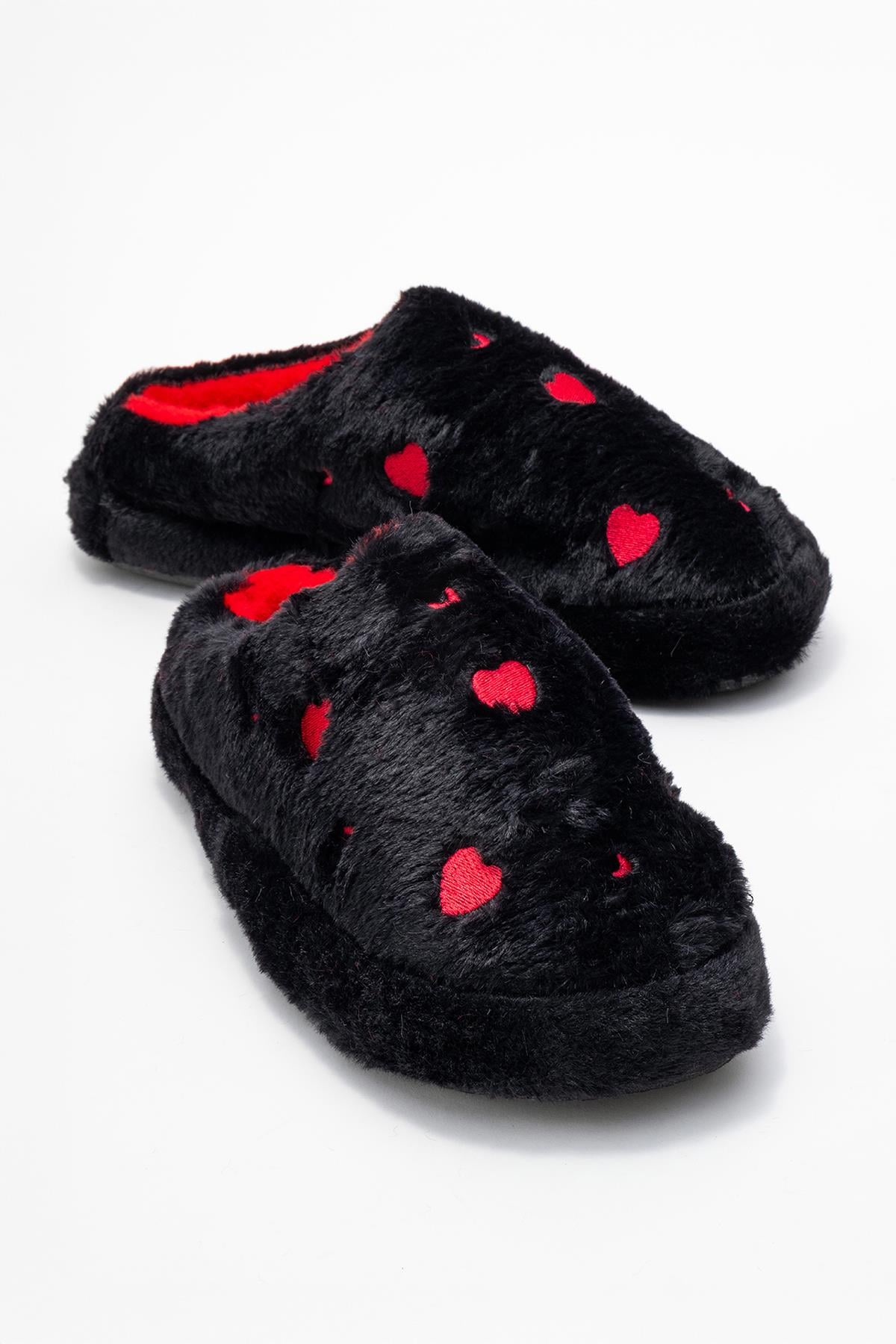 Kadın Lastikli Sandalet SİYAH