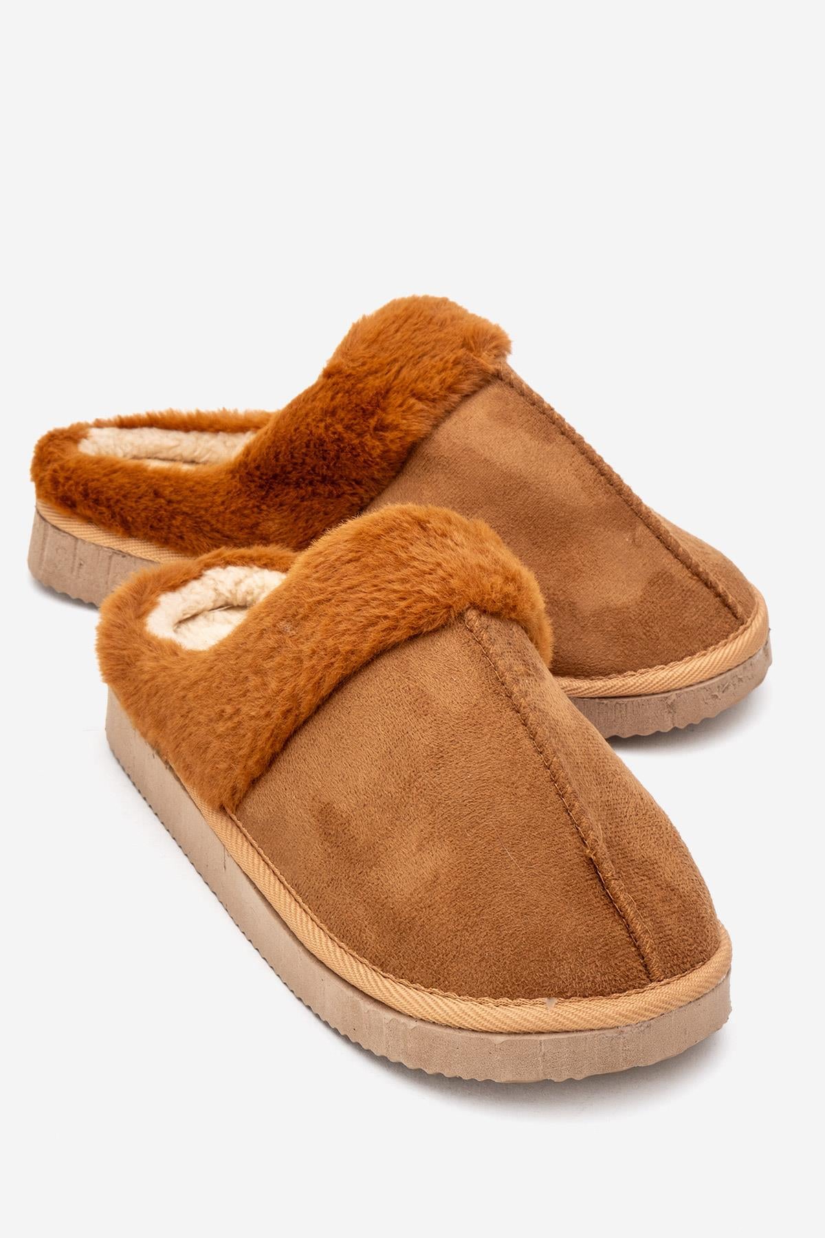 Kadın Lastikli Sandalet TABA