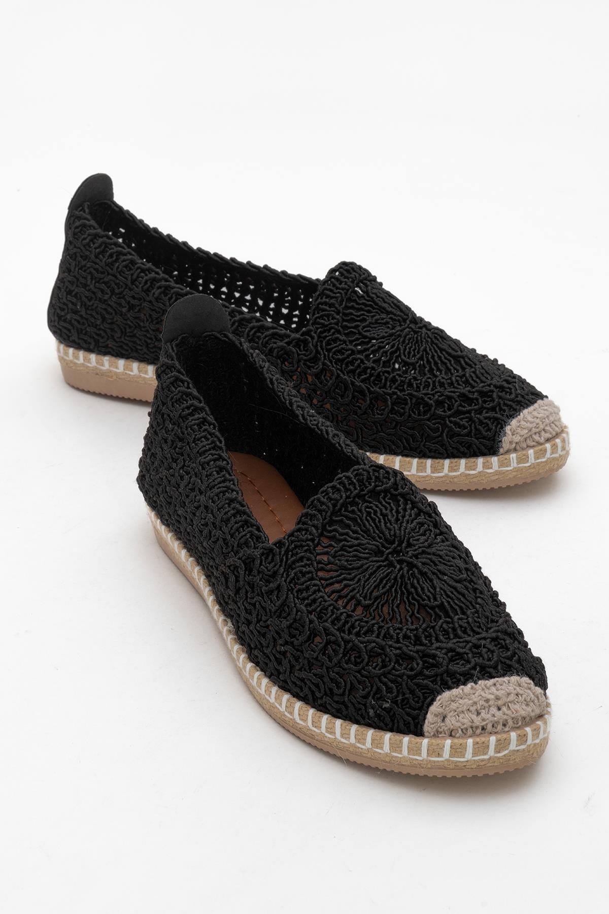 Kadın Örgü Model Babet SİYAH