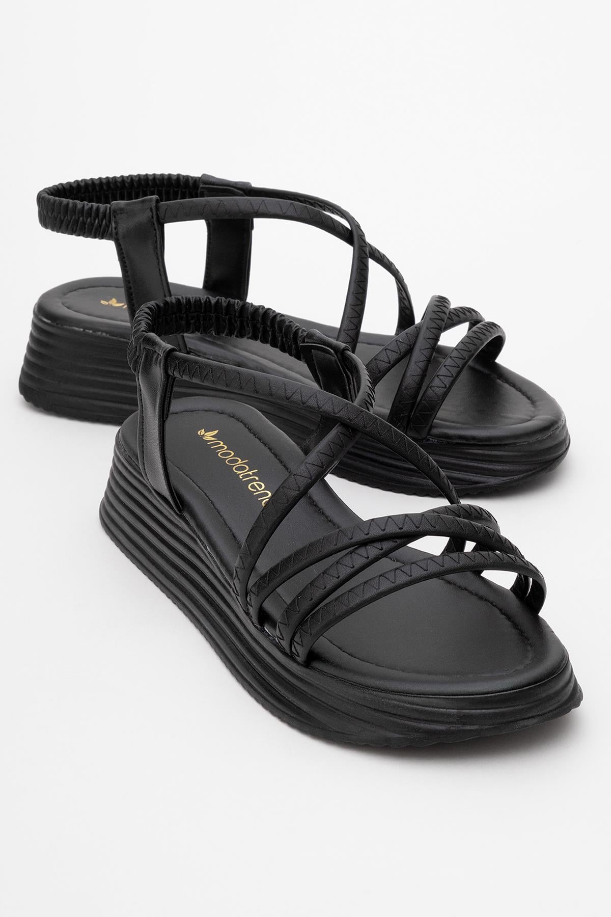 Kadın Sandalet SİYAH SİYAH