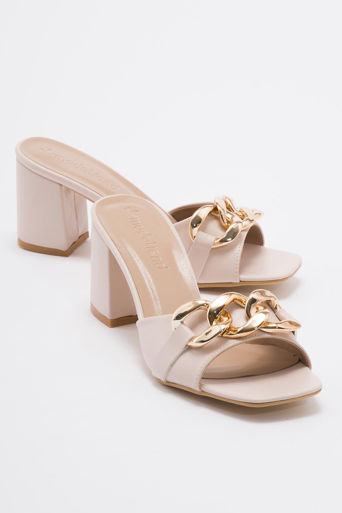 Kadın Sivri Burunlu Stiletto TEN CİLT