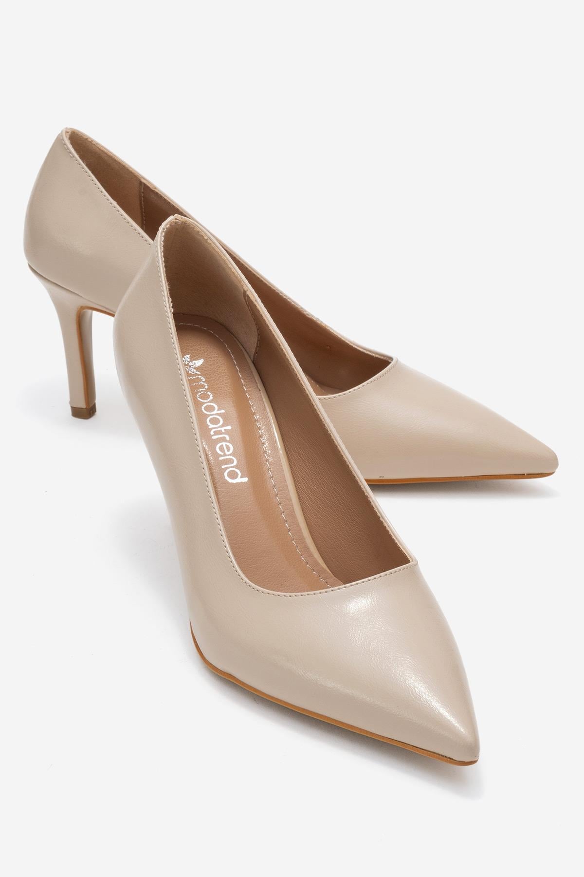 Kadın Stiletto Ayakkabı TEN KIRIŞIK