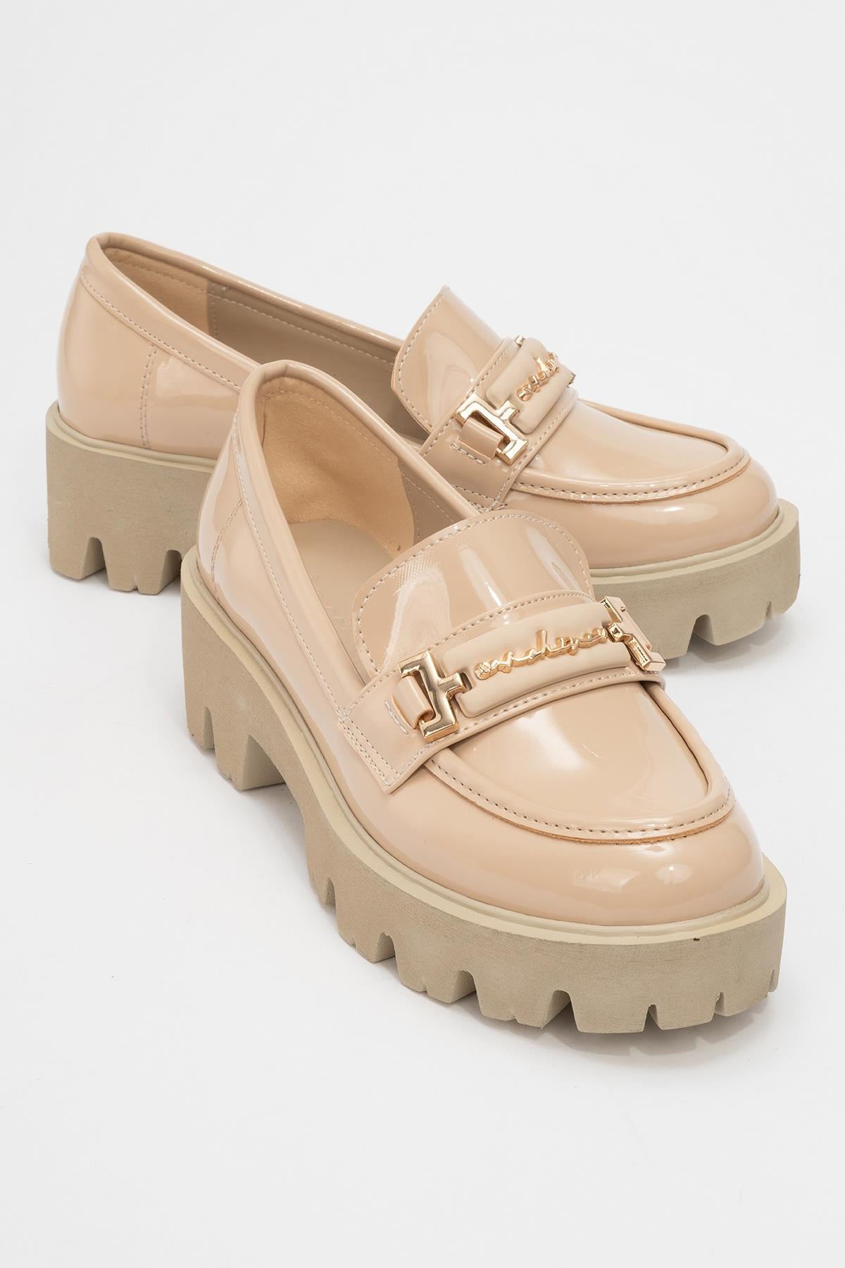 Taşlı Kadın Postal BEJ RUGAN