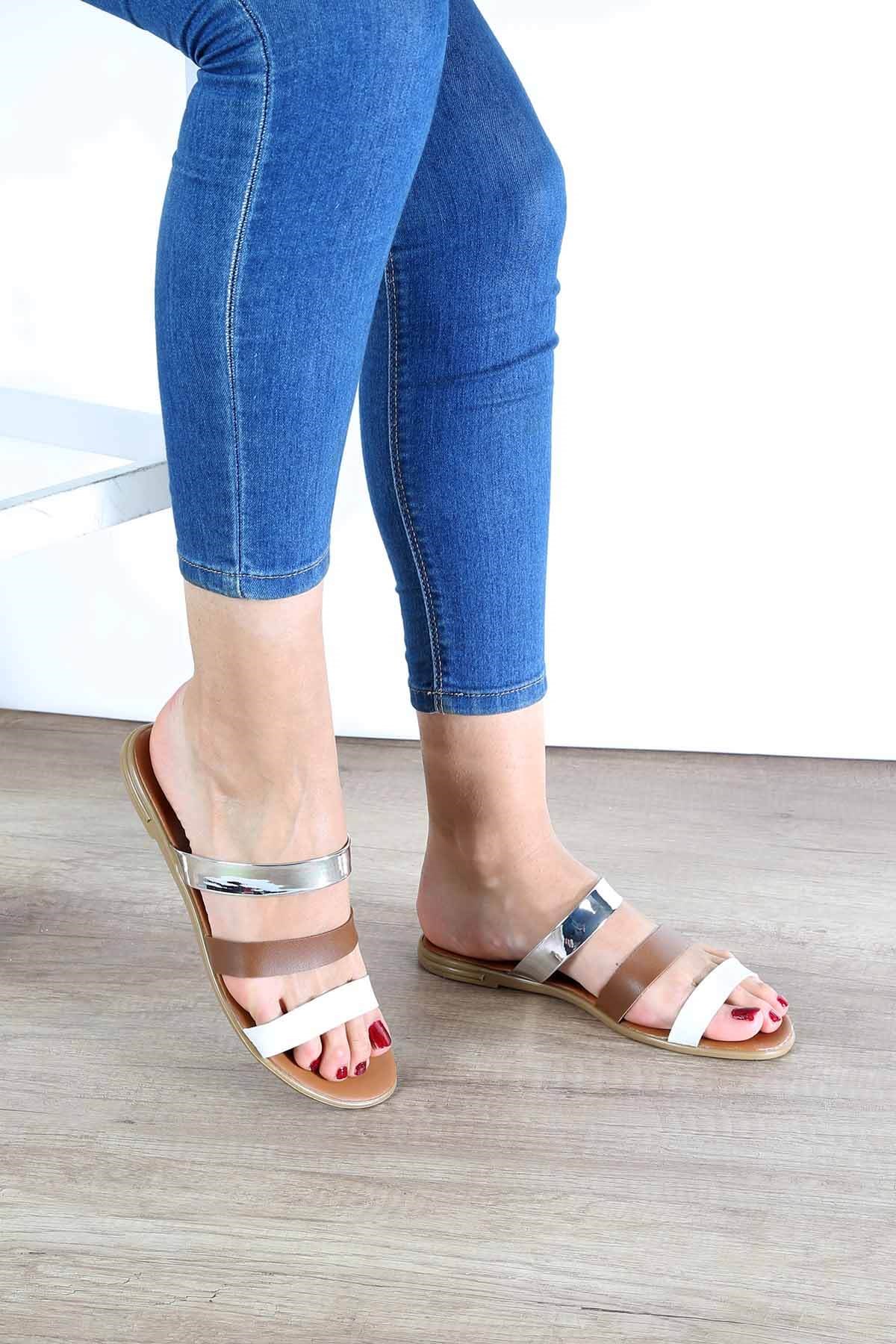 Bayan 3 Bant Terlik - 2229 TABA CİLT PLATİN AYNA