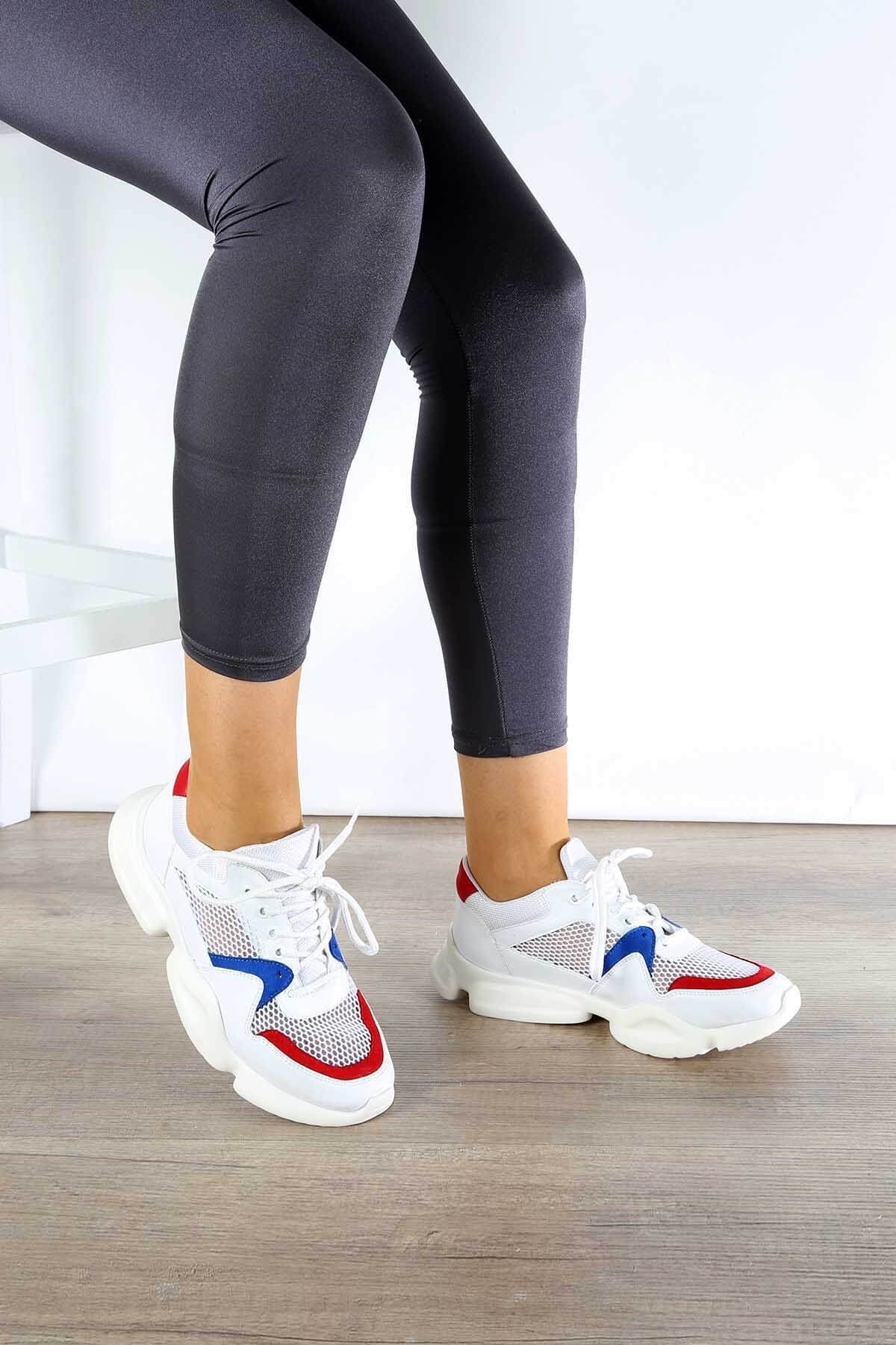 Bayan Ayakkabı - 1502 BEYAZ CİLT