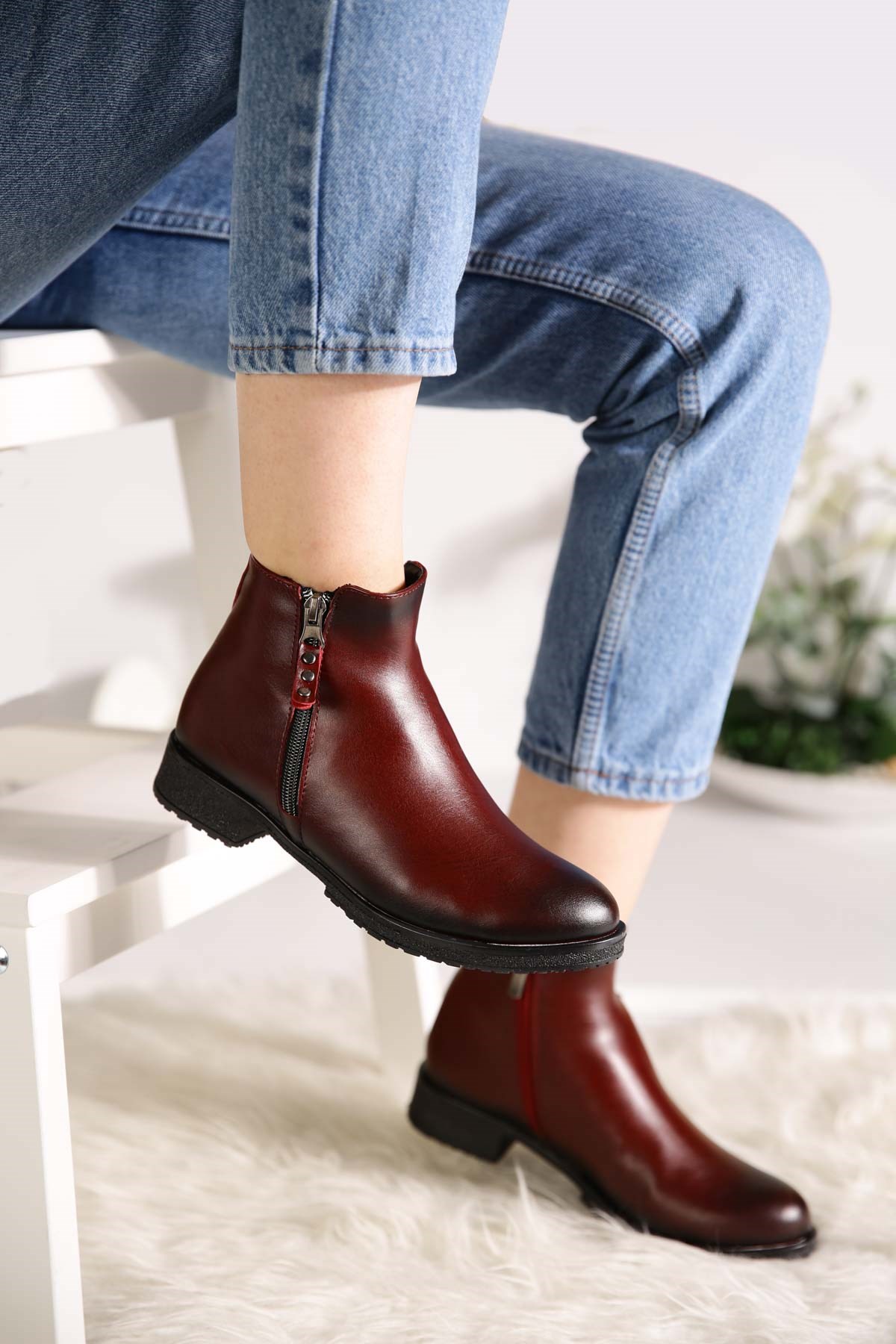 Bayan Bot - 2280 BORDO CİLT