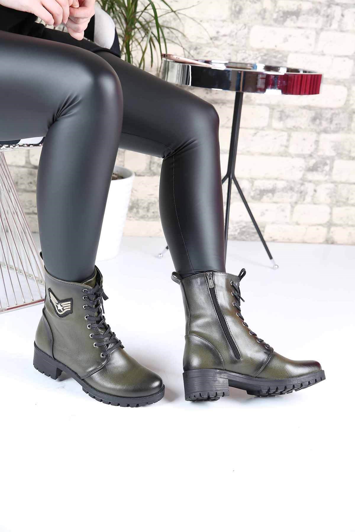 Bayan Bot - 5463 HAKİ CİLT