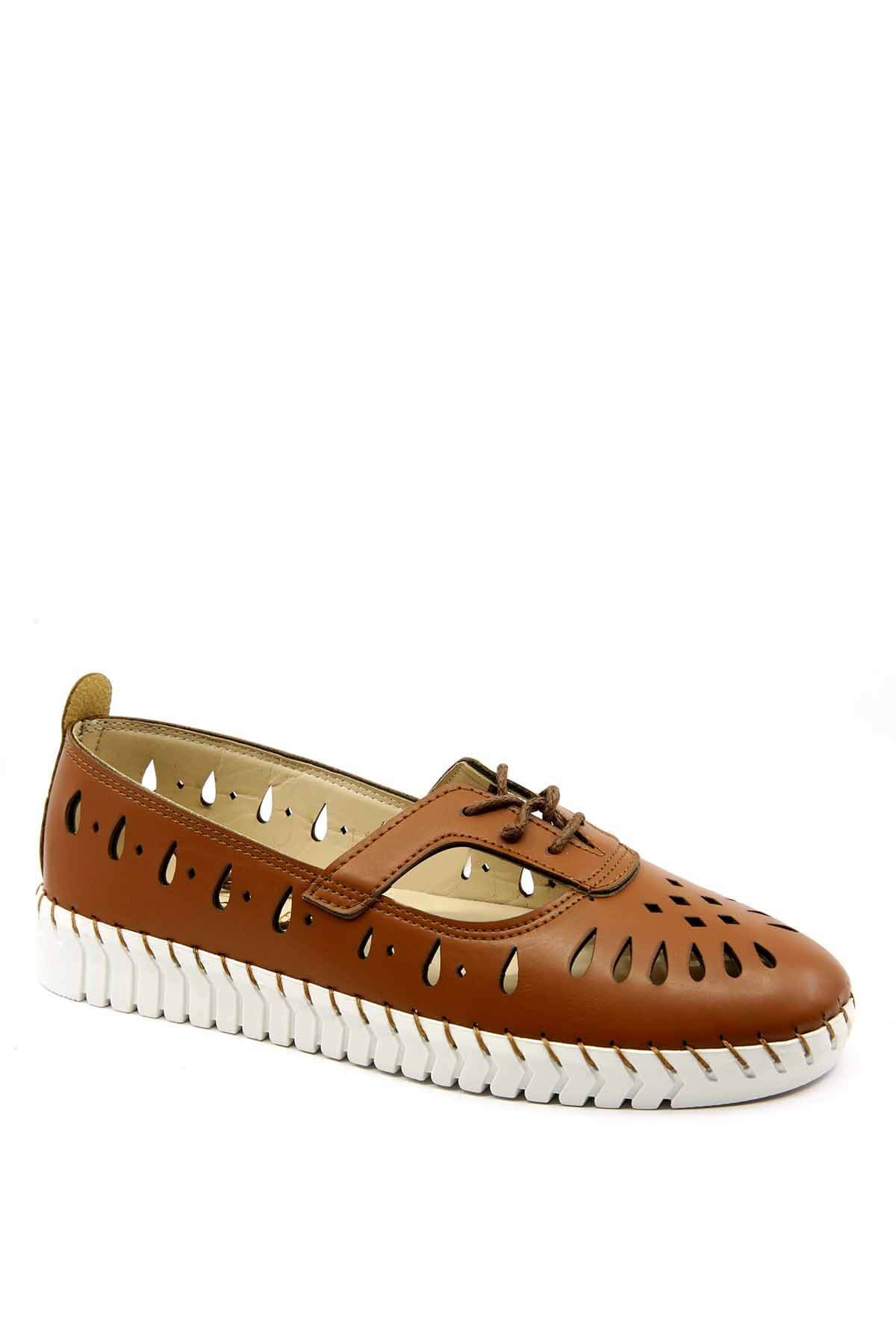 Bayan Günlük  Ayakkabı - 6795 TABA CİLT