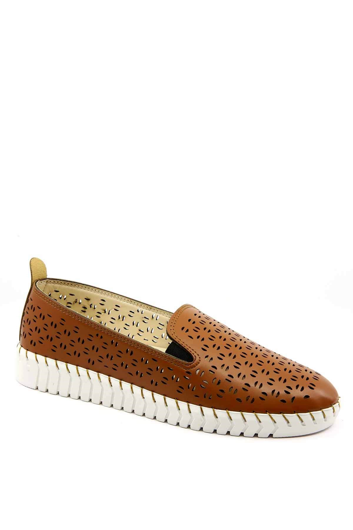 Bayan Günlük Ayakkabı - 6793 TABA CİLT