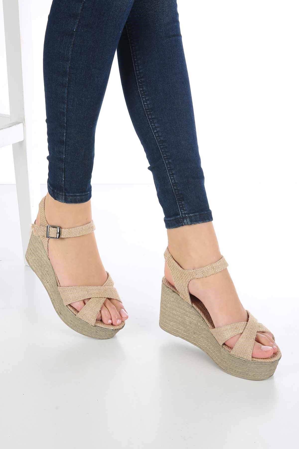 Bayan Sandalet - 4479 HASIR