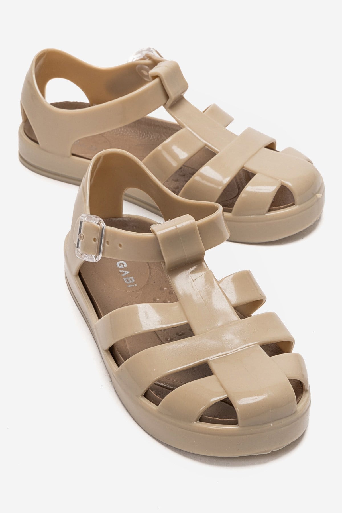 Çocuk Sandelet Çift Cırtlı BEJ