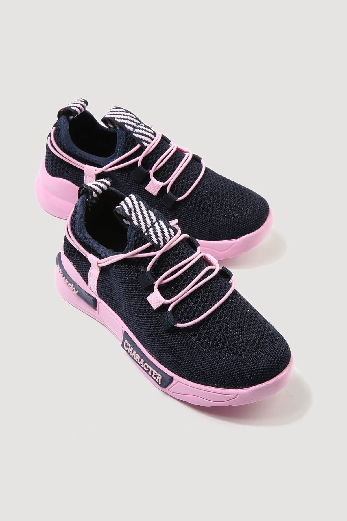 Çocuk Triko Spor Ayakkabı 31-35 LACİ PEMBE