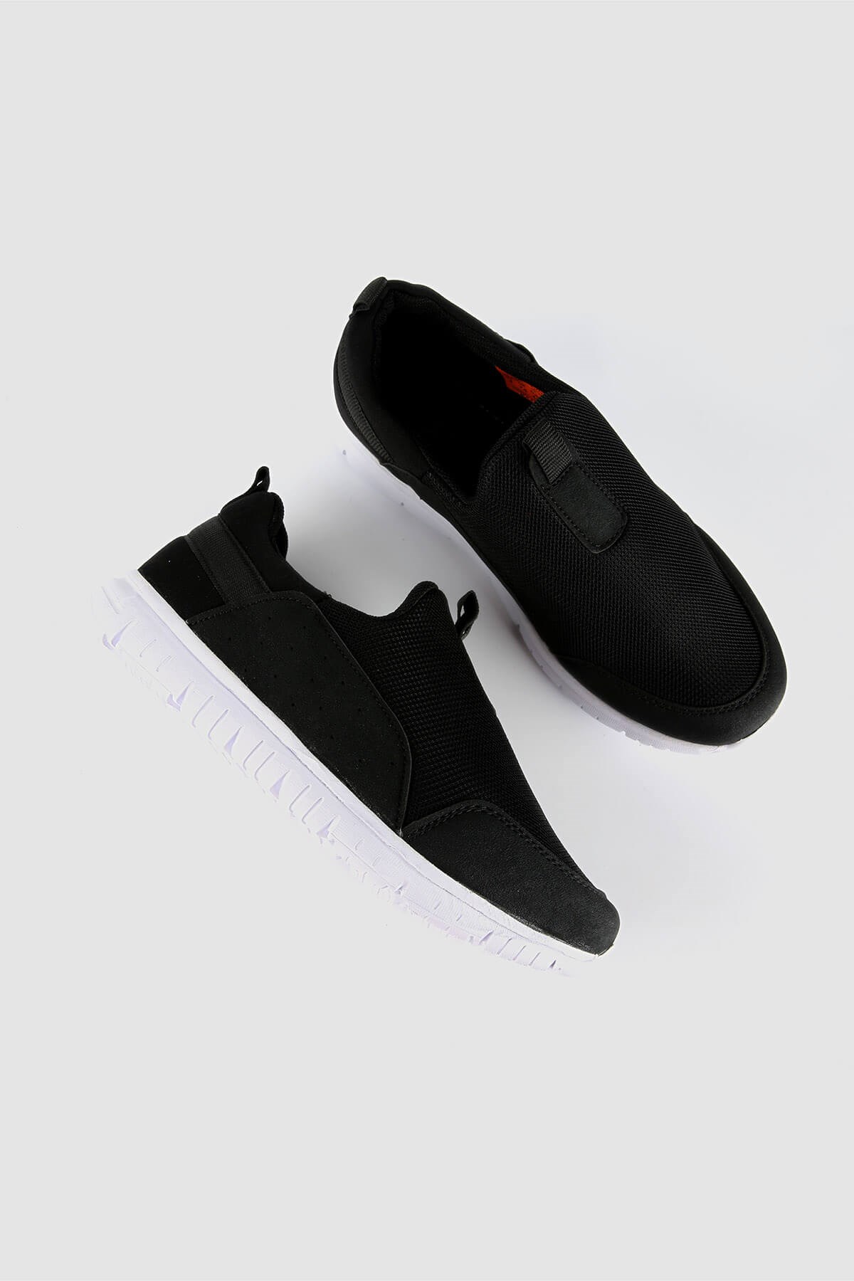 Erkek Günlük Anorak Spor Ayakkabı SİYAH BEYAZ