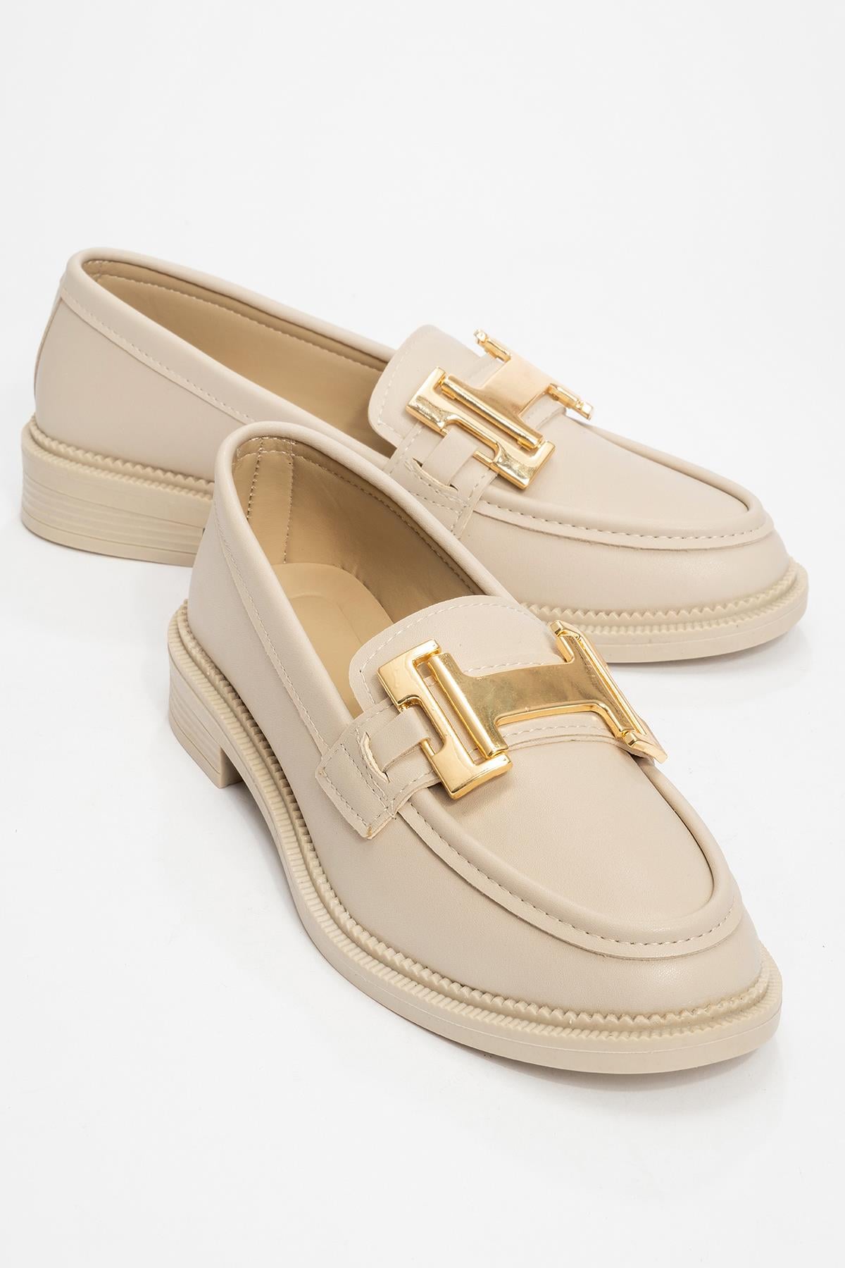 Kadın Çift Tokalı Lastikli Sandalet TEN CİLT