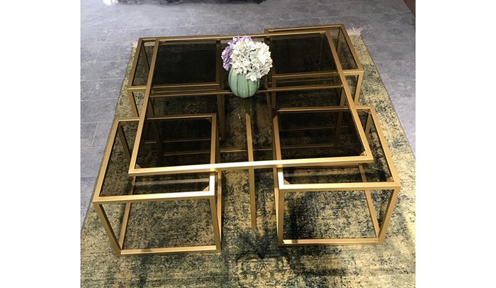 Kante Gold Orta Sehpa