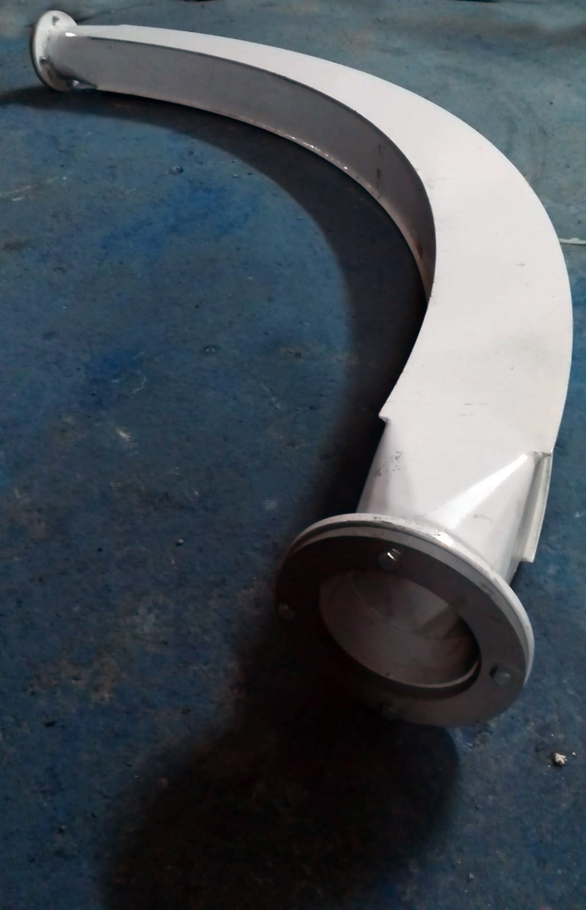 Aşınmayı Önleyici Geniş Silo Dolum Dirsekleri