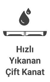 Yıkama Çift Kanat