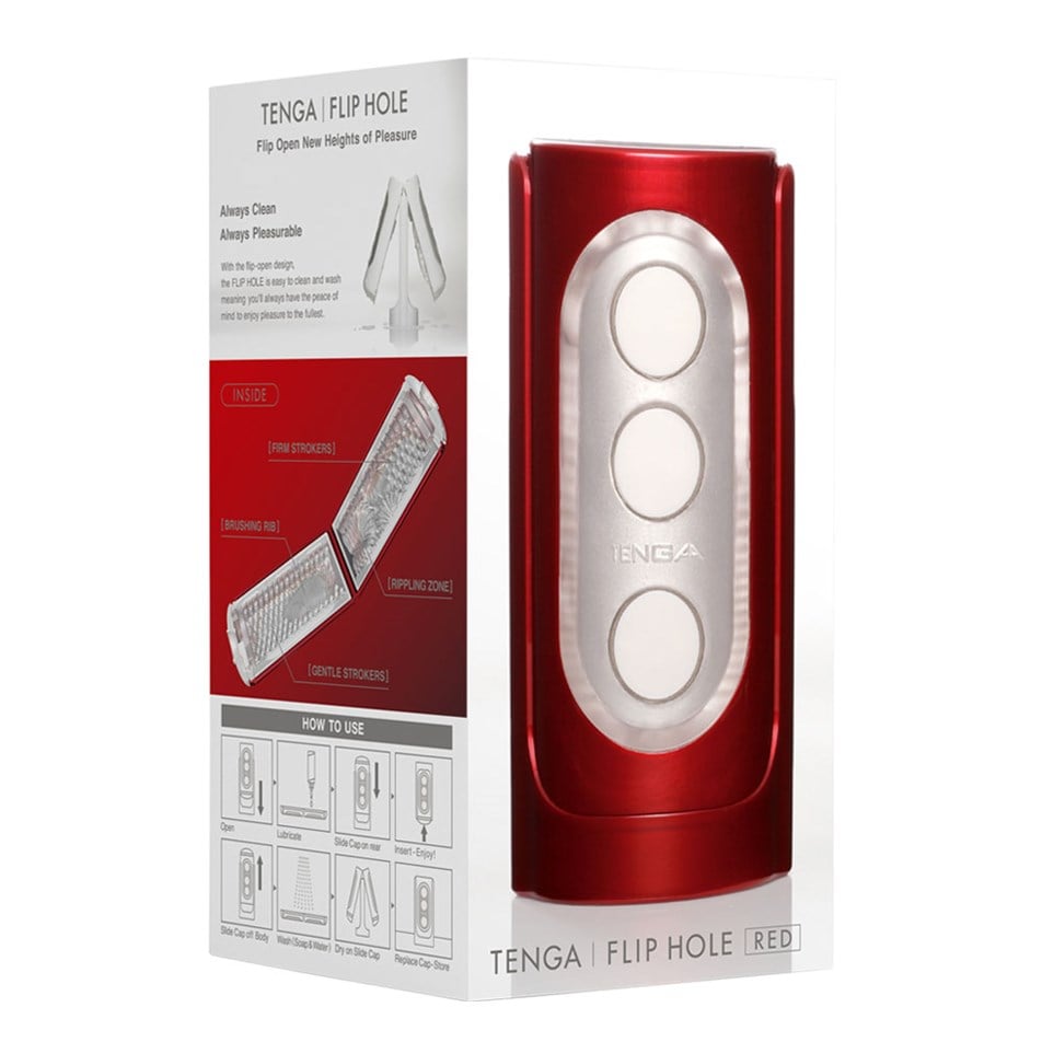 TENGA-FLIP HOLE Red-THF-004