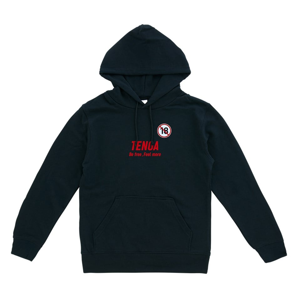 TENGA-Hoodie +18 Be Free, Feel More-EC-PAR-006