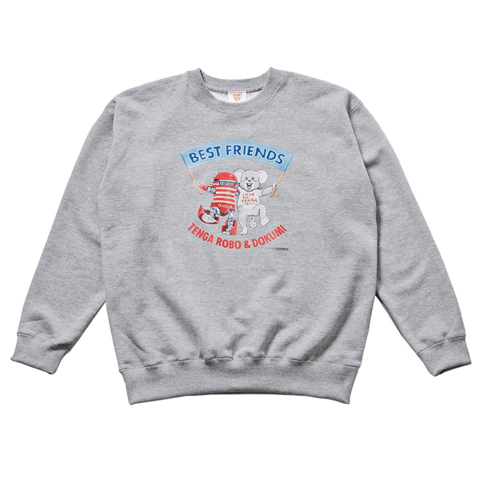 TENGA-Hoodie Best Friends Robo TENGA x Dokumi-EC-SWE-004
