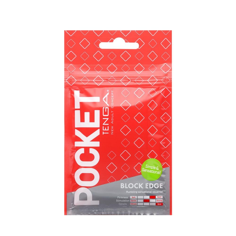 TENGA-POCKET Block Edge-POT-003