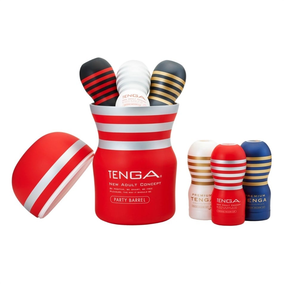 TENGA-Vacuum CUP Party Barrel 6'lı Varil-EC-TGB-030