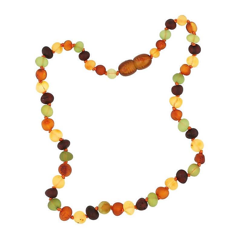 Hk Bebek Kehribar Diş Kolyesi Damla|Gümüş Takı Hediyelik Ürünler