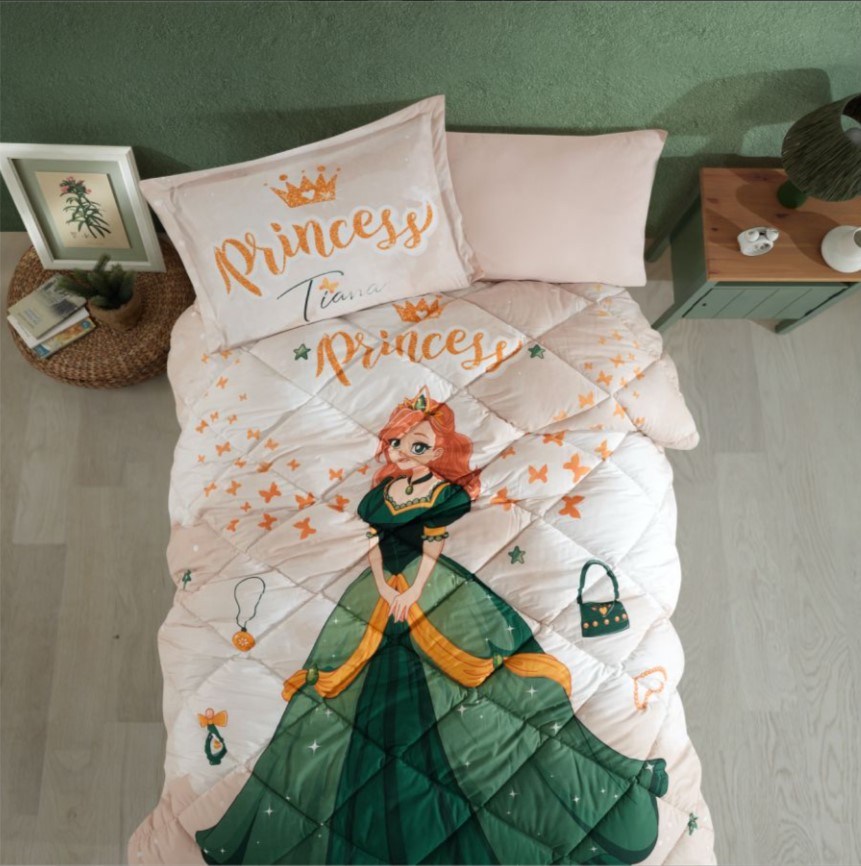 ND Tek Kişilik Ranforce Genç Desen Yorgan Seti Tiana