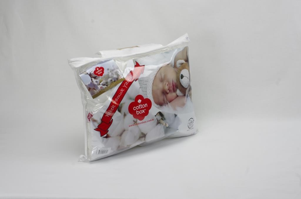 ND Bebek Pamuk Yastık Kapitoneli 35x45 cm