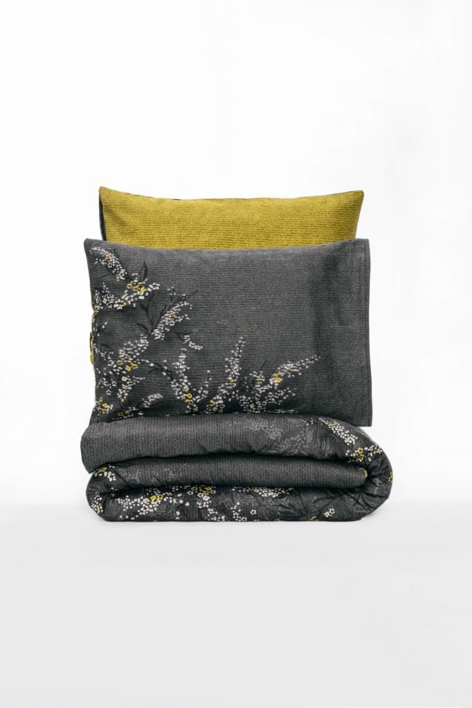 ND Çift Kişilik Saten Nevresim Takımı Libby Yeşil