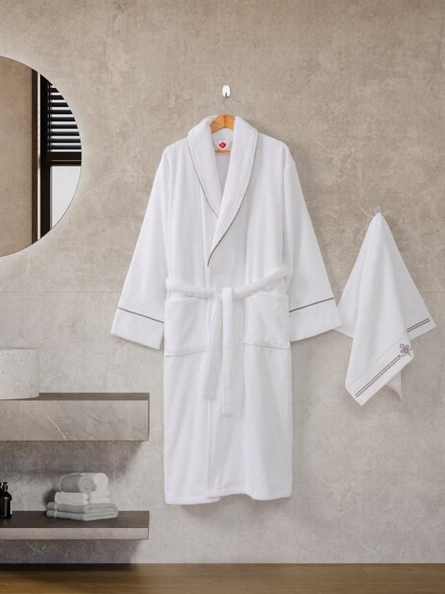 ND Classic Bornoz Seti Güher L-XL Erkek