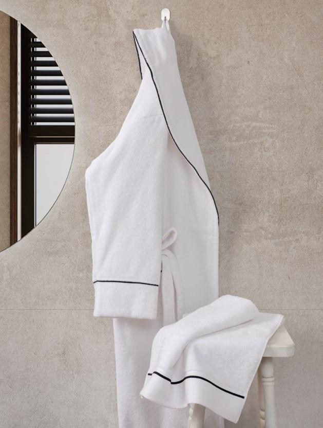 ND Classic Bornoz Seti Mahur M-L Unisex