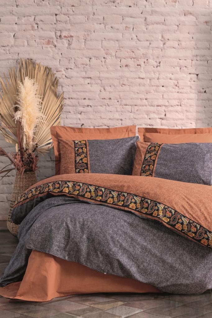 ND Folk Art Çift Kişilik Nevresim Takımı Dalila Tarçın