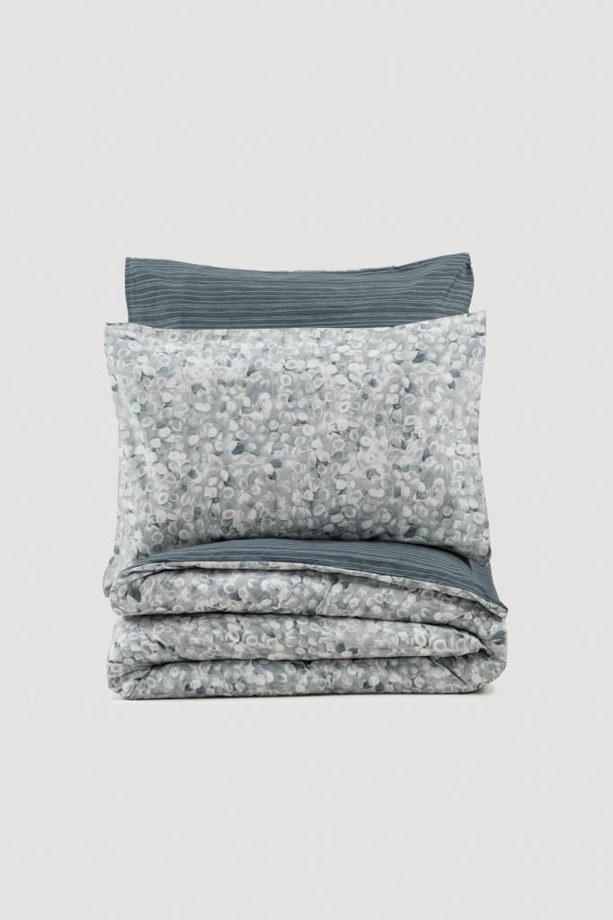 ND Minimal Çift Kişilik Nevresim Takımı Molly Antrasit