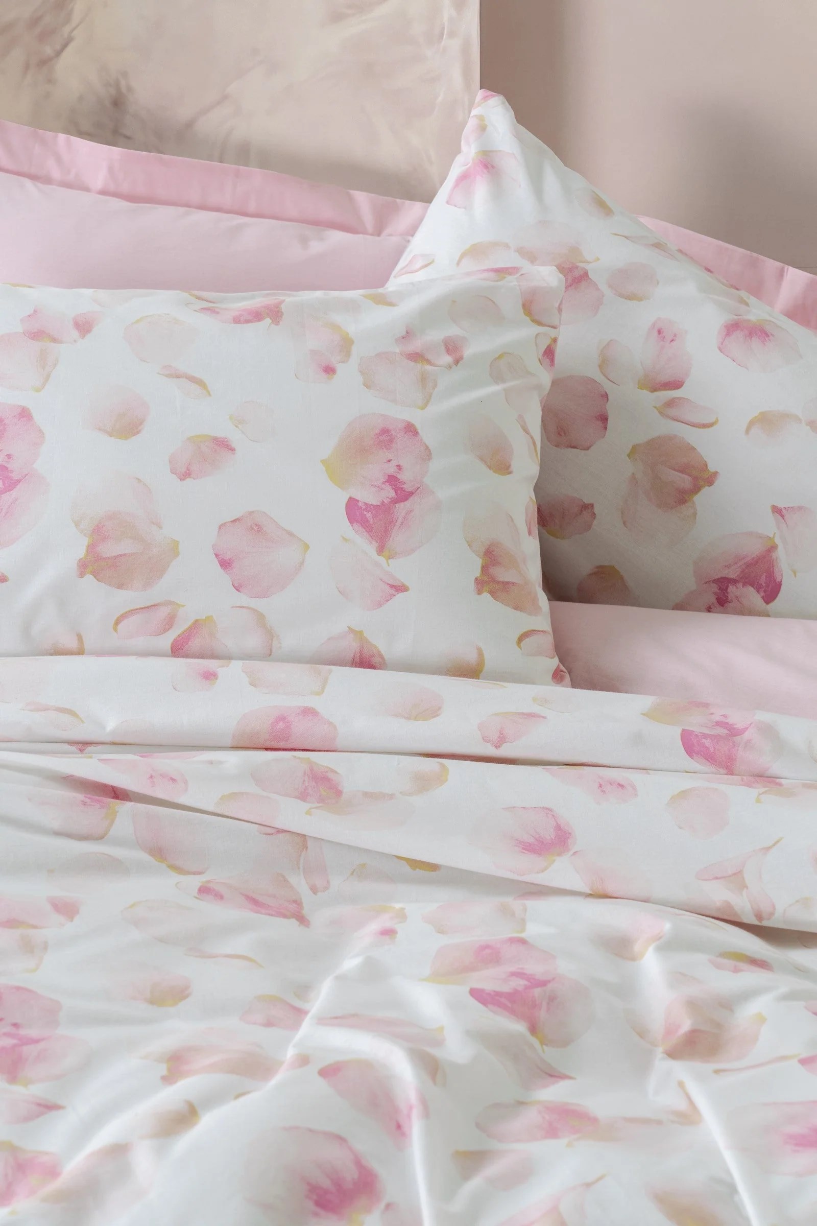 Cotton Box Modeline Çift Kişilik Nevresim Takımı Rosalie Pembe