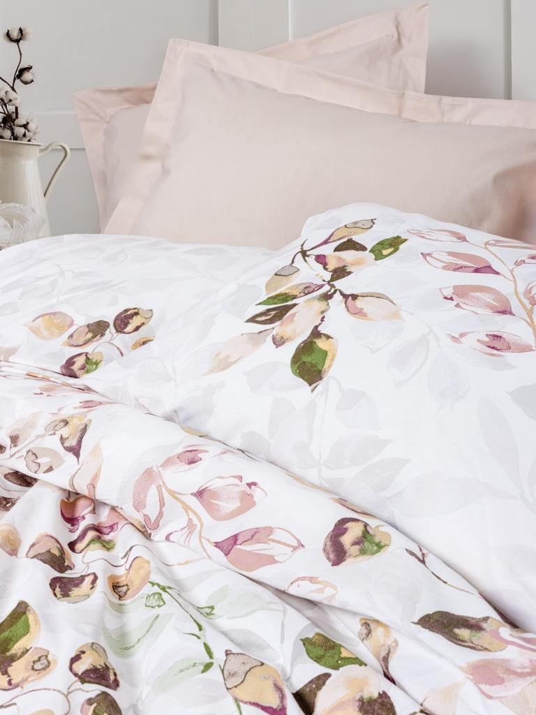 ND Modeline Ranforce Nevresim Takımı Çift Kişilik Brice Bej